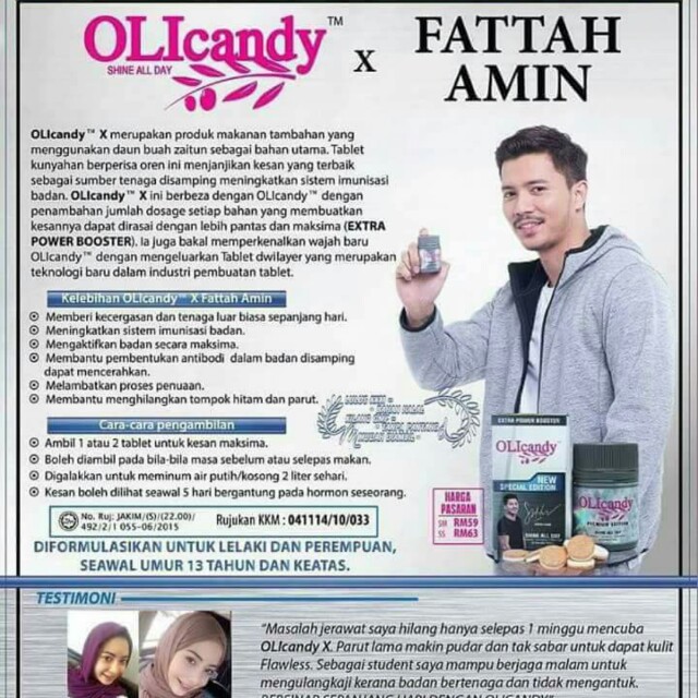 Olicandy Fattah Amin Health Beauty Bath Body On Carousell
