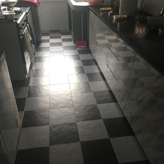 Overlay Kitchen Floor Tiles Furniture On Carousell