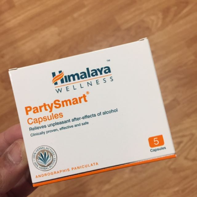 Party Smart Pills Anti Hangover Everything Else Others On Carousell Read this the next time you've knocked back too many jaegerbombs. party smart pills anti hangover