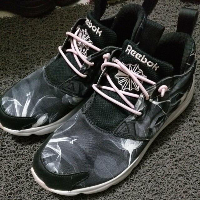 Reebok Furylite Graphic Women s Fashion Footwear Sneakers on