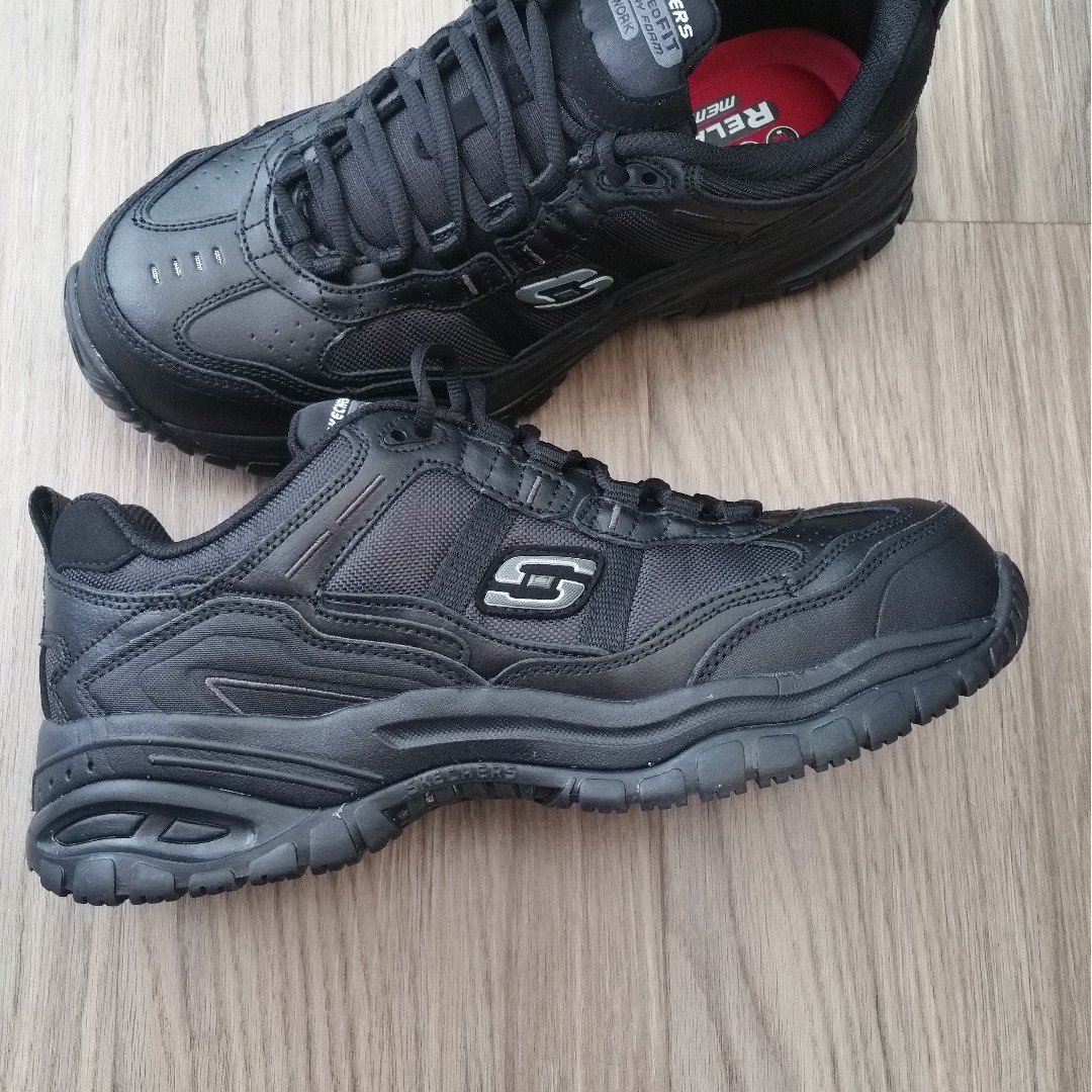 skechers lightweight safety shoes
