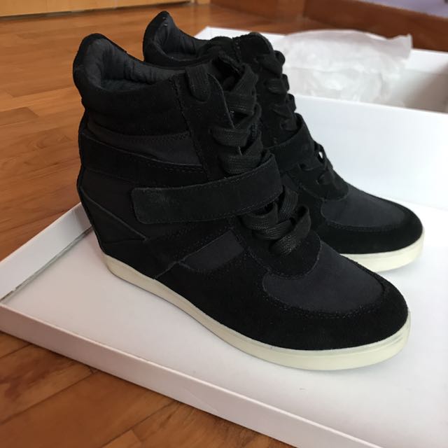 steve madden high heel sneakers