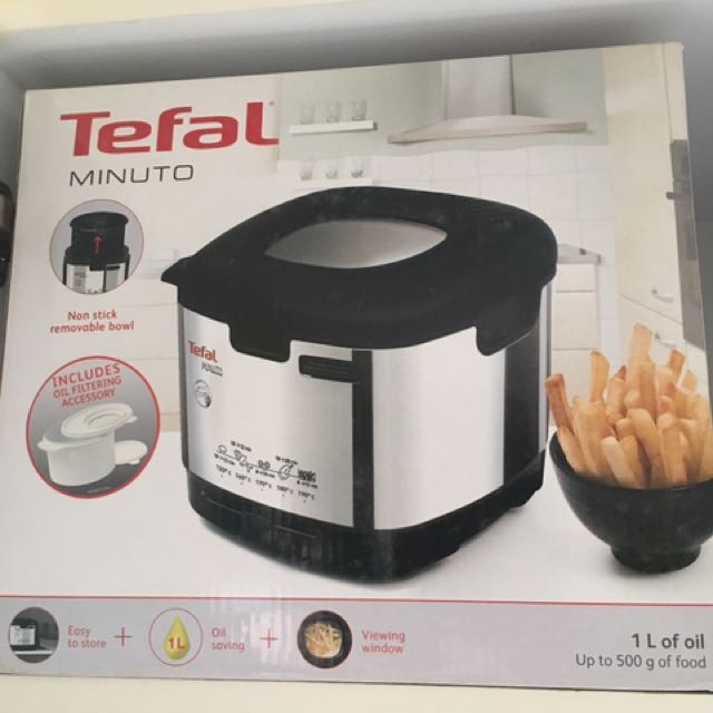 Tefal deep fryer, TV & Home Appliances, Kitchen Appliances, Fryers on