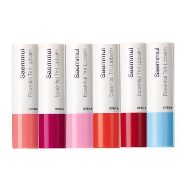 the saem essential tint lipbalm