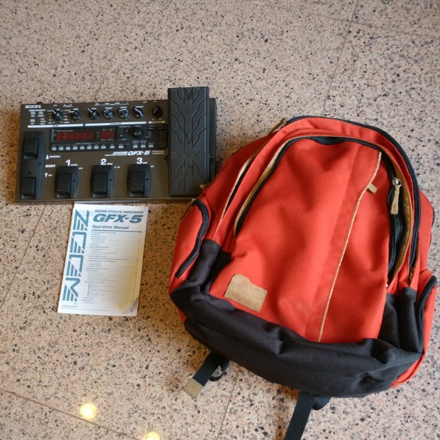 Zoom GFX5 Guitar Effects Processor, Hobbies & Toys, Music & Media