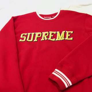 🔥 SUPREME FELT SHADOW CREWNECK 🔥 🔥 SUPREME FELT SHADOW CREWNECK 🔥