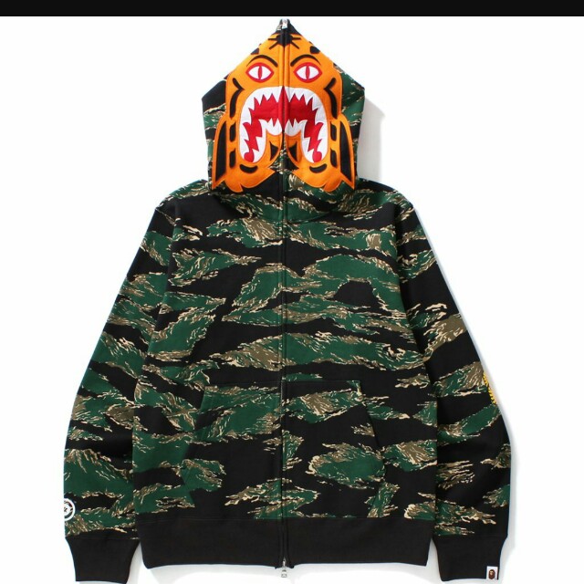tiger camo hoodie