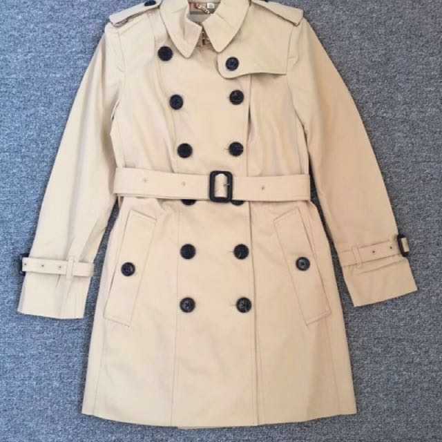 burberry brit trench coat womens