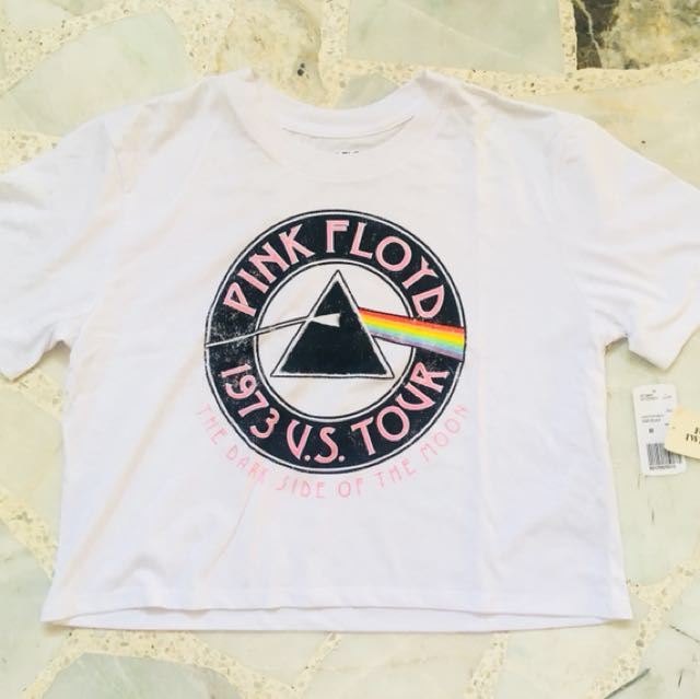 pink floyd crop top forever 21