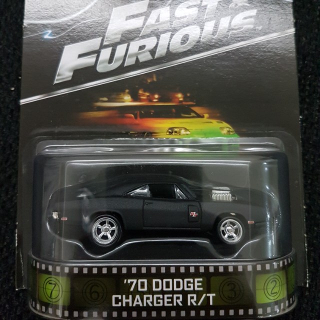 Hot Wheels Fast Furious 70 Dodge Charger Rt