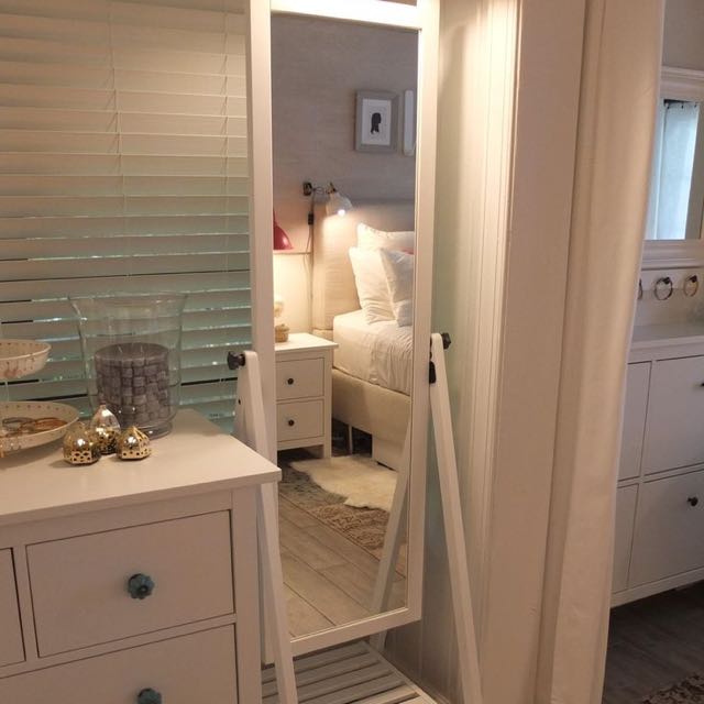 Ikea Long Standing Mirror, Furniture & Home Living, Furniture, Other