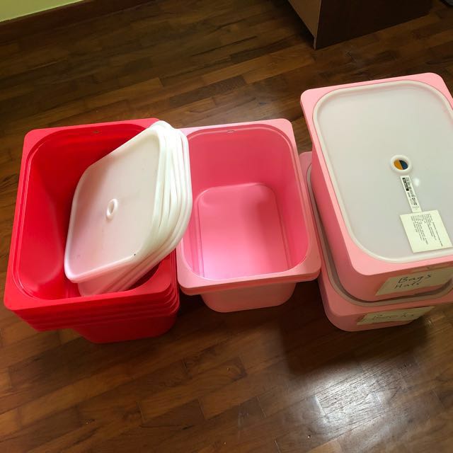 IKEA toy box with cover, Babies & Kids, Baby Nursery & Kids Furniture