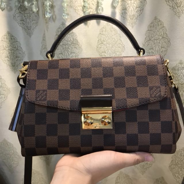Louis Vuitton LV Croisette Azur bag with gold hardware, Women's Fashion,  Bags & Wallets, Purses & Pouches on Carousell