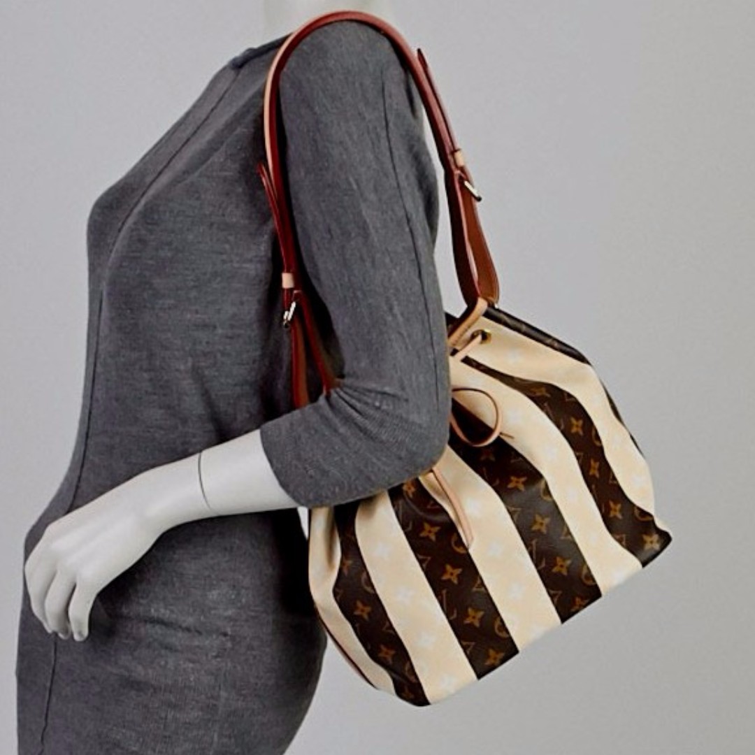 Louis Vuitton LOUIS VUITTON Monogram Rayure Petit Noe Shoulder Bag