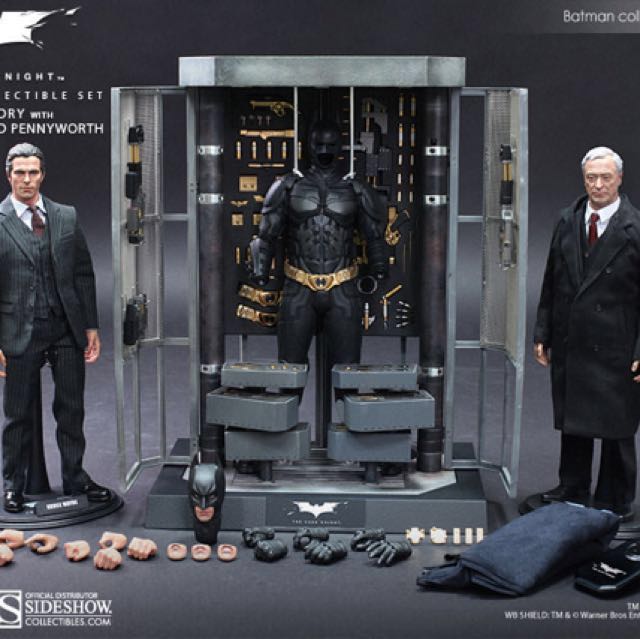 hot toys dark knight armory