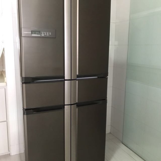 Mitsubishi 6 Door Fridge 587l Home Appliances On Carousell