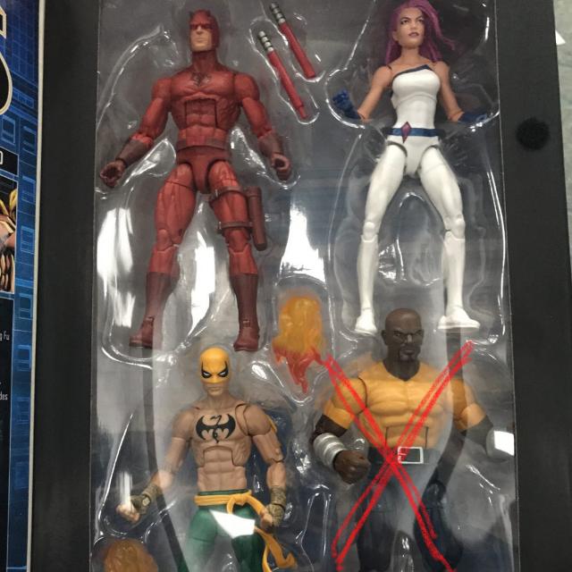 the defenders marvel legends