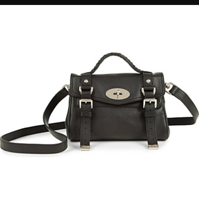 mulberry mini alexa black