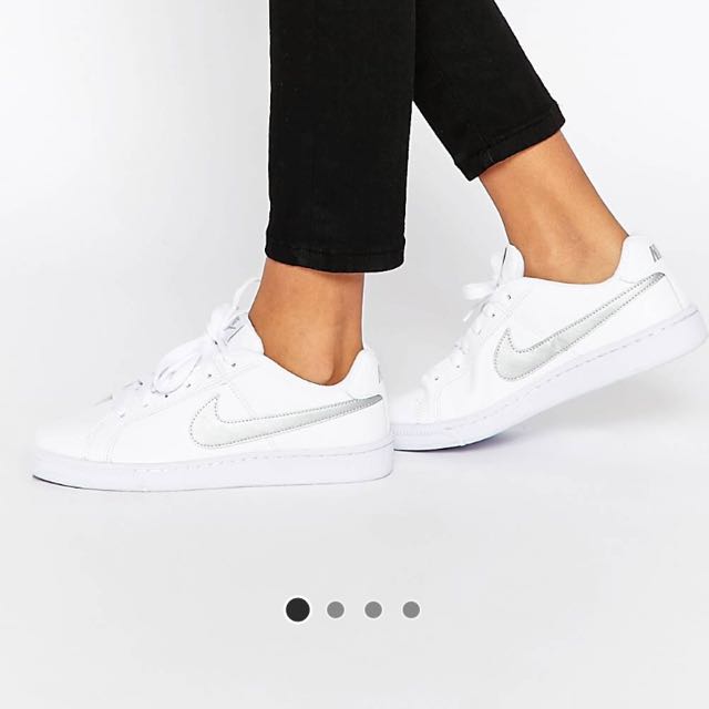 Nike Court Royale Trainers in White and 
