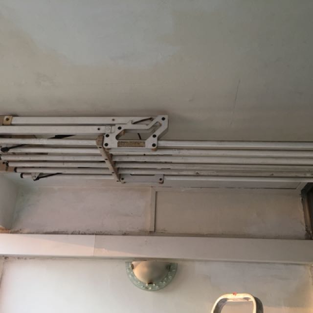 Retractable Ceiling Mounted Laundry Drying Rack Home