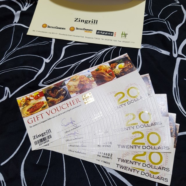 Seoul garden, Tickets & Vouchers, Vouchers on Carousell