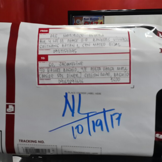 Shipped & Delivered (Thank you Ms. J) (Category: Community) located in Marikina City. Submitted by merirowse (Listing ID 133894624, Image 1). Description: .