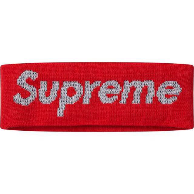 Supreme Headband Reflective Logo on 