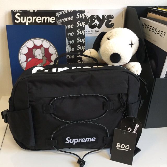 Supreme Waist Bag SS17 Black Box Logo Shoulder Pouch RARE 2017