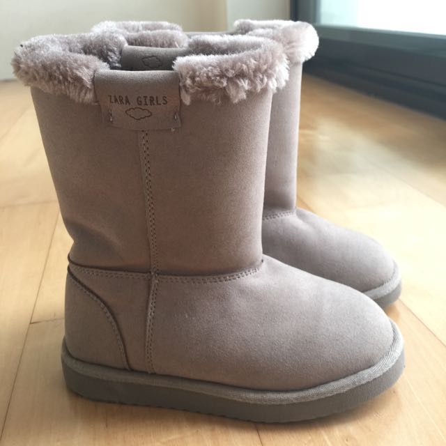 winter boots zara