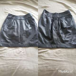 Leather Skirt
