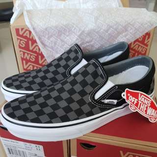Vans Classic Slip On Black/Pewter
