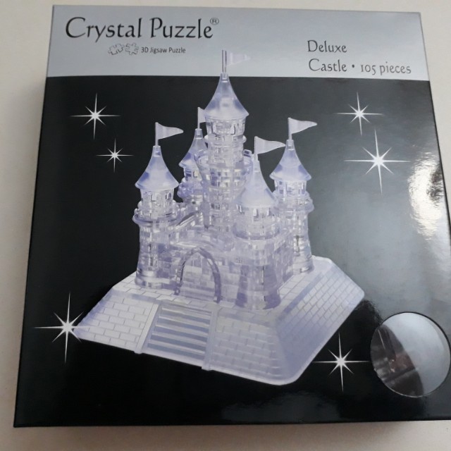 3d Crystal Puzzle Castle Design Craft Art Prints On Carousell