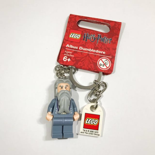 Lego Minifigures New Lego Harry Potter Albus Dumbledore Key Chain 852979 Sportsedge Co In