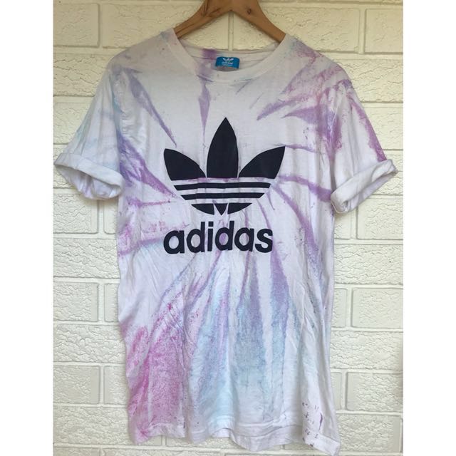 adidas tie dye shirt womens