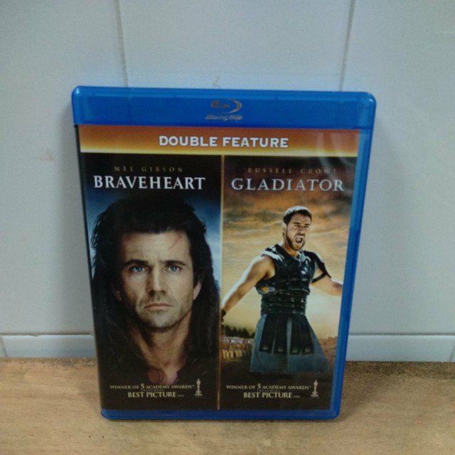 Reserved Double Feature Braveheart Gladiator Blu Ray Us Import Original Music Media Cds Dvds Other Media On Carousell Is there an extended edition of braveheart, and if. carousell