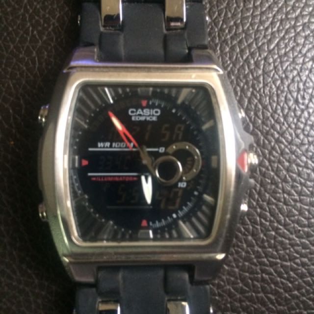 casio edifice thermometer