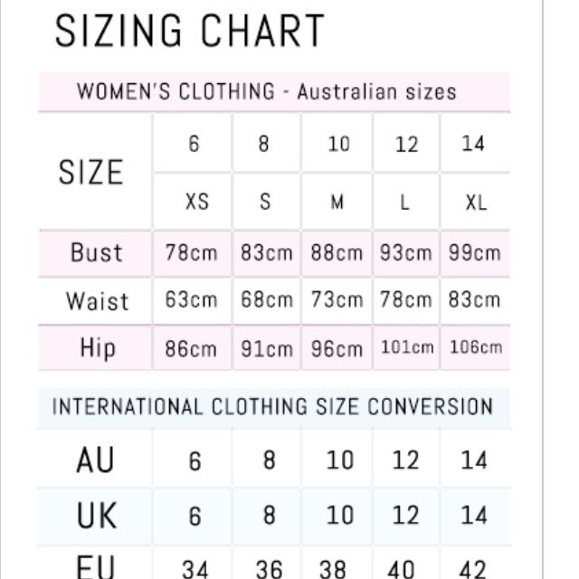 eu size 8 clothes