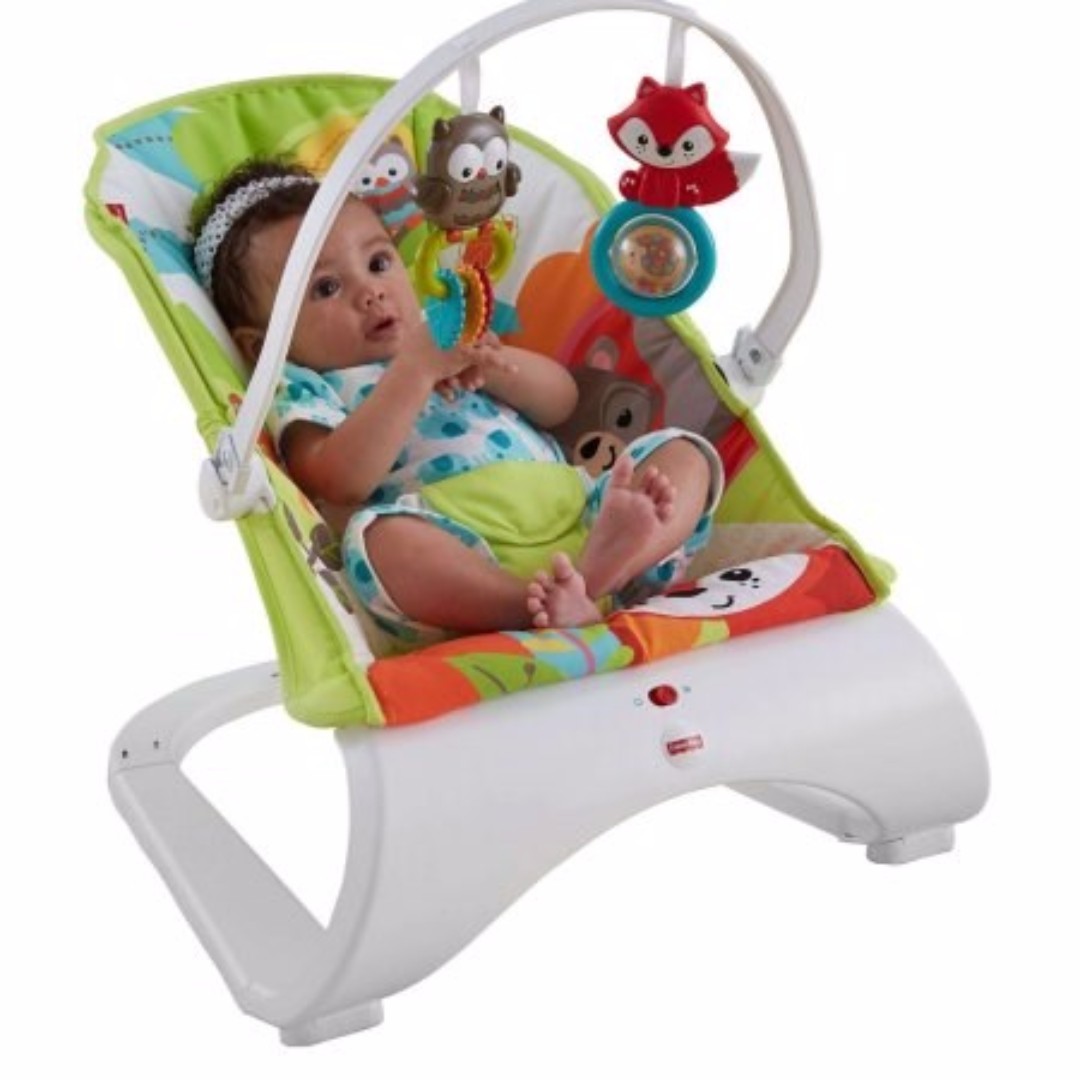 woodland friends bouncer