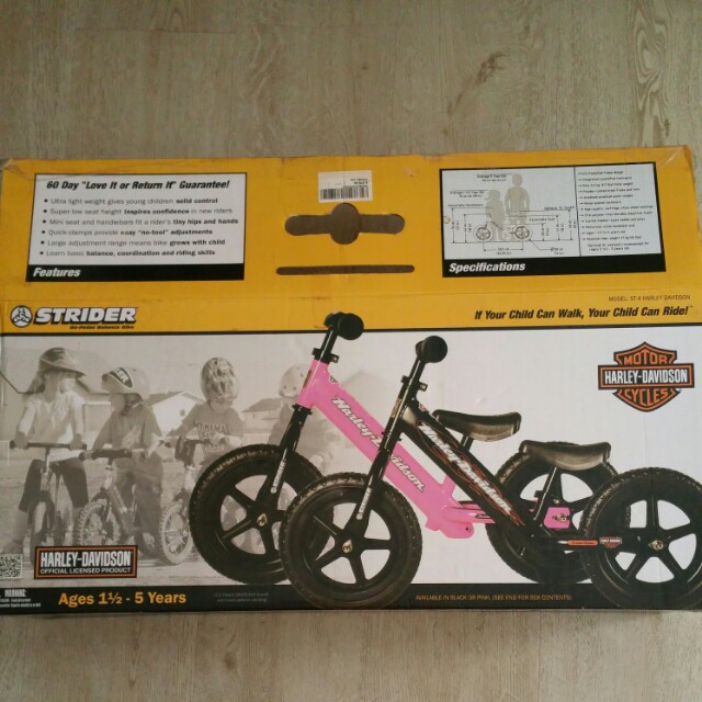 harley davidson strider bike