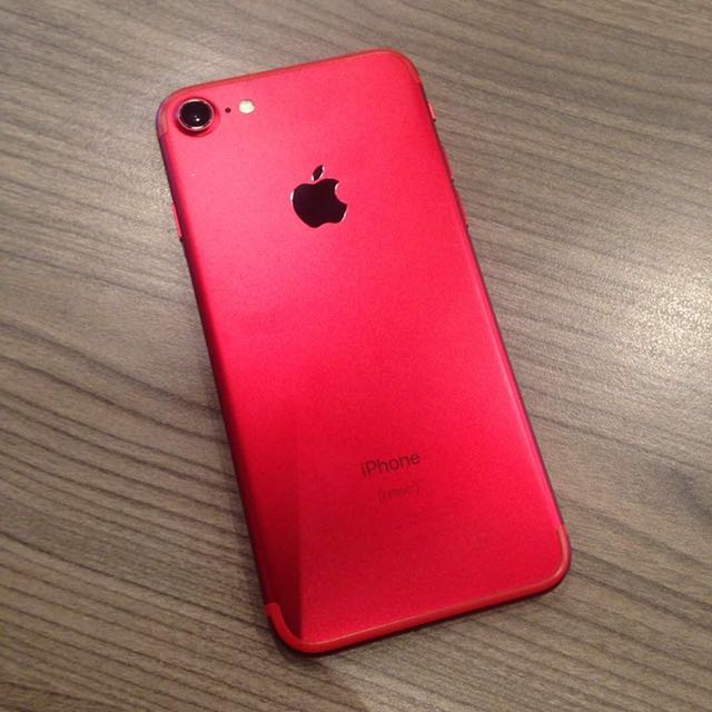 Iphone7 Red 128gb used 2mth+, Mobile Phones & Gadgets, Mobile ...