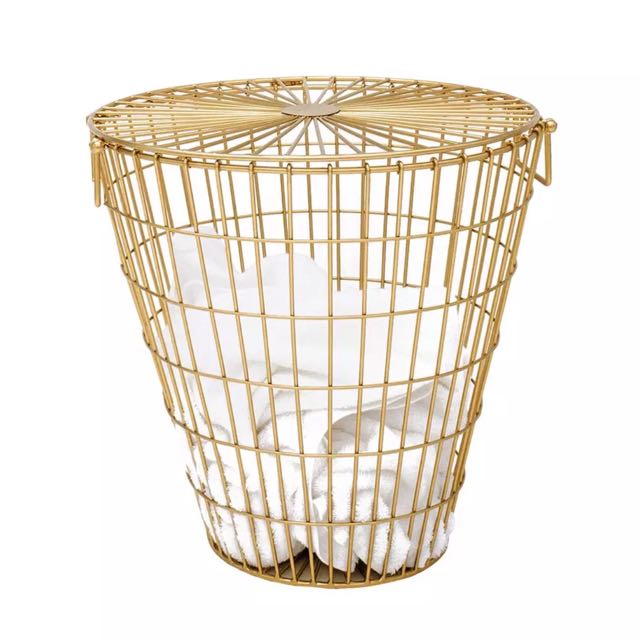 Laundry basket minimalist style, Furniture & Home Living, Home Improvement & Organisation