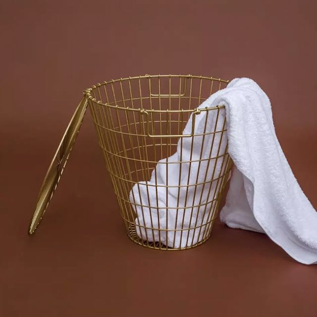 Laundry basket minimalist style, Furniture & Home Living, Home Improvement & Organisation