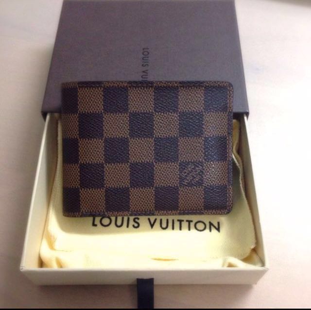 Louis Vuitton Multiple Wallet Damier, Men's Fashion, Watches & Accessories,  Wallets & Card Holders on Carousell