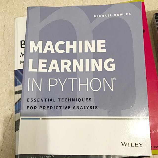 Machine learning in python shop michael bowles