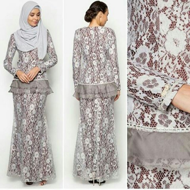 lace design baju kurung