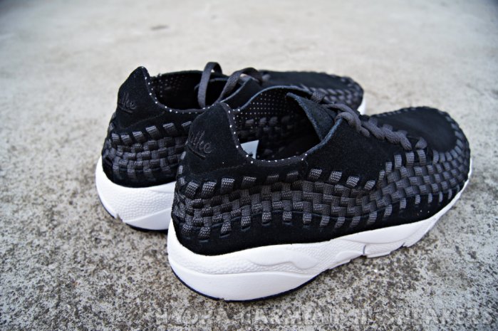 紐約站Nike Air Footscape Woven NM 黑色875797-001 編織鞋限量側綁