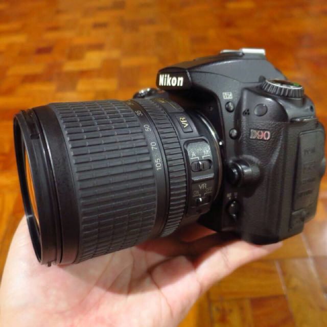 Nikon D90 with 18-105mm kitlens, Photography, Lens & Kits on Carousell
