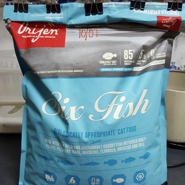 Orijen Six Fish Cat Food Pets Supplies Pet Food On Carousell