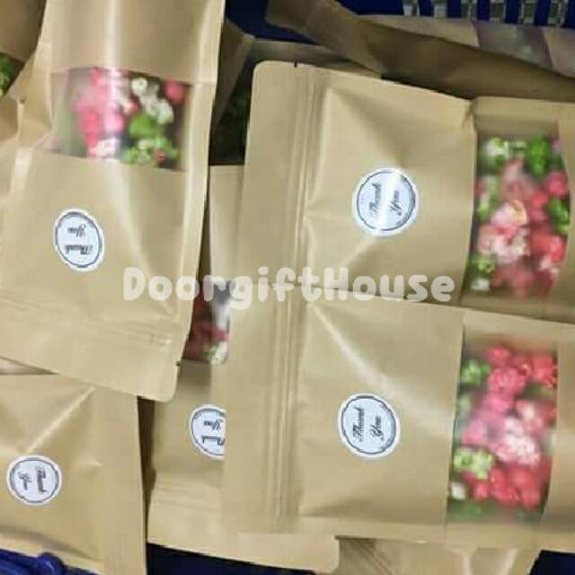 Pakej Doorgift Ziplock Paper Bag Everything Else On Carousell