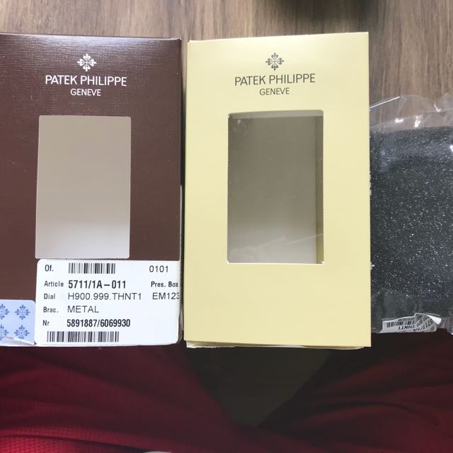 Patek Philippe Nautilus Shipping Box Luxury Watches On Carousell
